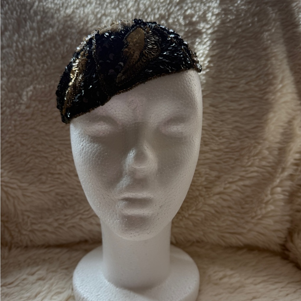 Roaring 20s Flapper Girl Skull Cap